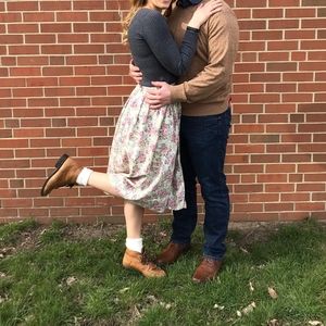 Floral vintage skirt